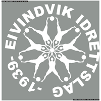 Eivindvik IL Klubblogo N Transfermerke 70mm x 69mm