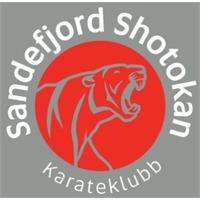 Sandefjord Shotokan Rygglogo N Transfermerke 220mm x 217mm
