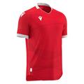 Wyvern Eco Match Day Shirt RED/WHT S Teknisk drakt i ECO-tekstil - Unisex