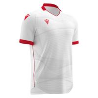 Wyvern Eco Match Day Shirt WHT/RED L Teknisk drakt i ECO-tekstil - Unisex