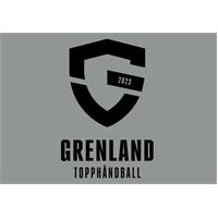 Grenland Topp Klubblogo Sort  N Transfermerke 50mm x 76mm