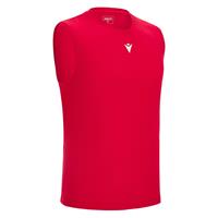 MP151 Hero SL Shirt RED M Armløs T-skjorte i bomull- Unisex