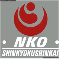Arendal Karateklubb NKO SHIN N Transfermerke 90mm x 86mm