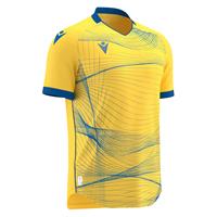 Wyvern Eco Match Day Shirt YEL/ROY XL Teknisk drakt i ECO-tekstil - Unisex
