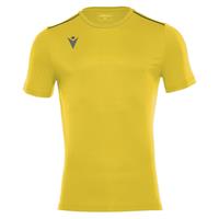 Rigel Hero Shirt SS YEL XL Teknisk trenings t-skjorte - Unisex