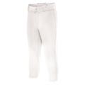 Rise 3/4 Softball Womans Pant WHT XS Teknisk softballbukse til dame