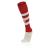 Hoops Socks RED/WHT S Stillige fotballsokker - Unisex 