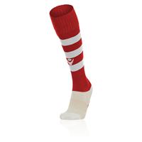 Hoops Socks RED/WHT S Stillige fotballsokker - Unisex