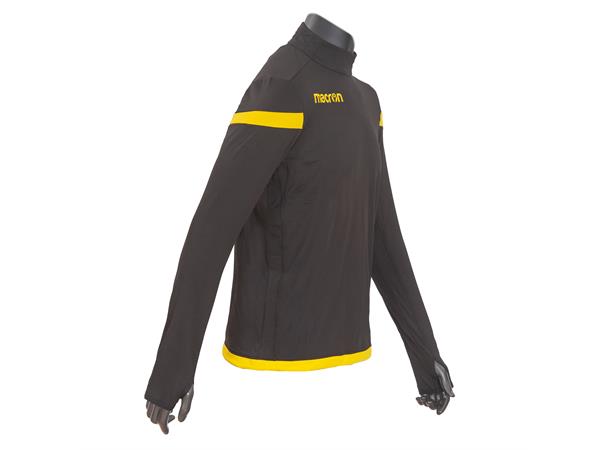 Macron Training 1/4 Zip Top BLK/YEL XXS Treningsgenser 