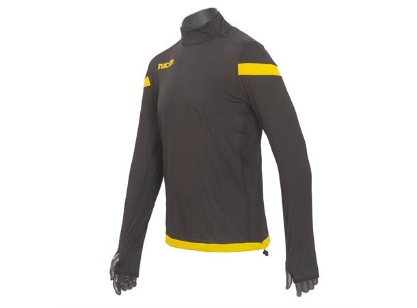 Macron Training 1/4 Zip Top BLK/YEL XXS Treningsgenser 