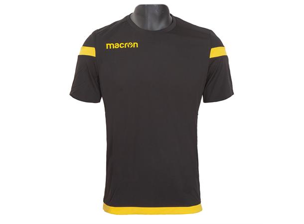 Macron Training T-shirt  YEL/BLK S Teknisk t-skjorte til trening - Unisex 