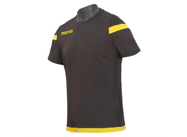 Macron Training T-shirt  YEL/BLK S Teknisk t-skjorte til trening - Unisex 