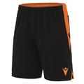 Tempel Match Day Short BLK/ORA S Teknisk kampshorts - Unisex