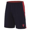 Tempel Match Day Short NAV/RED XXL Teknisk kampshorts - Unisex