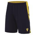 Tempel Match Day Short NAV/YEL 3XL Teknisk kampshorts - Unisex