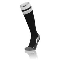 Azlon Socks BLK/WHT M Fotballsokker - Unisex