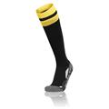 Azlon Socks BLK/YEL M Fotballsokker - Unisex