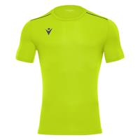 Rigel Hero Shortsleeve NEONGUL L Teknisk trenings t-skjorte - Unisex