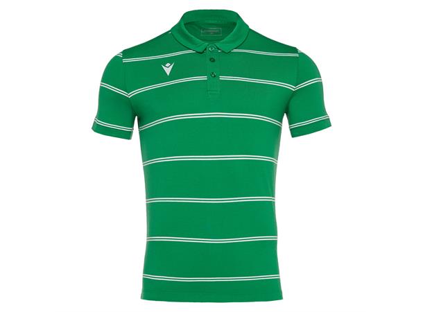 Flamenco Polo GRN/WHT M Poloskjorte til herre 