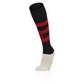 Hoops Socks BLK/RED S Stillige fotballsokker - Unisex