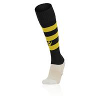 Hoops Socks BLK/YEL S Stillige fotballsokker - Unisex