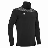 Kolyma Training Top SORT/HVIT S Høyhalset tekninsk treningstop - Unisex