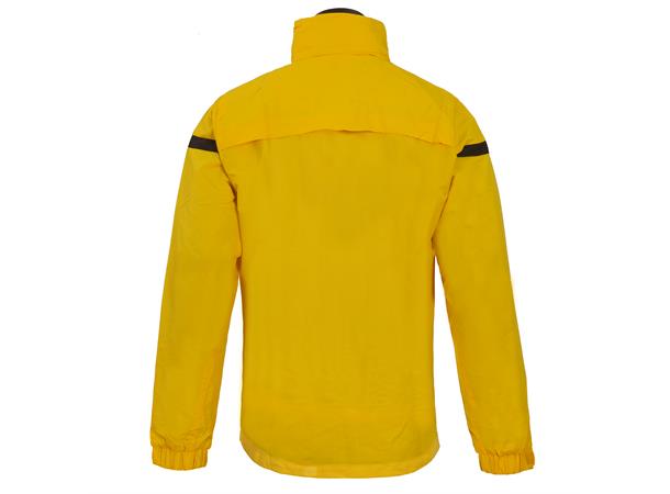 Macron FullZip Showerjacket YEL/BLK XL Vannavvisende jakke 