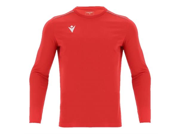 Rigel Hero Shirt LS RED S Teknisk treningsdrakt  lang arm- Unisex 