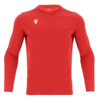 Rigel Hero Shirt LS RED S Teknisk treningsdrakt  lang arm- Unisex