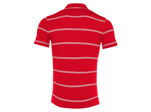 Flamenco Polo RED/WHT XXL Poloskjorte til herre 