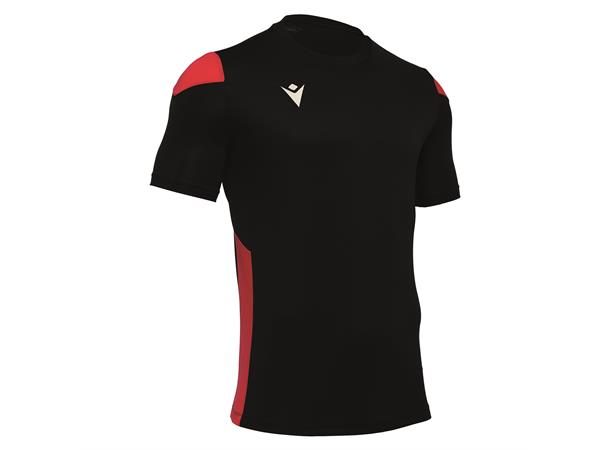 Polis Shirt BLK/RED S Teknisk spillerdrakt - Unisex 