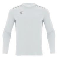 Rigel Hero Shirt LS WHT M Teknisk treningsskjorte lang arm- Unisex