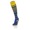 Target Socks ROY/YEL L Stripete høye fotballsokker - Unisex