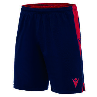 Tempel Match Day Short NAV/RED M Teknisk kampshorts - Unisex