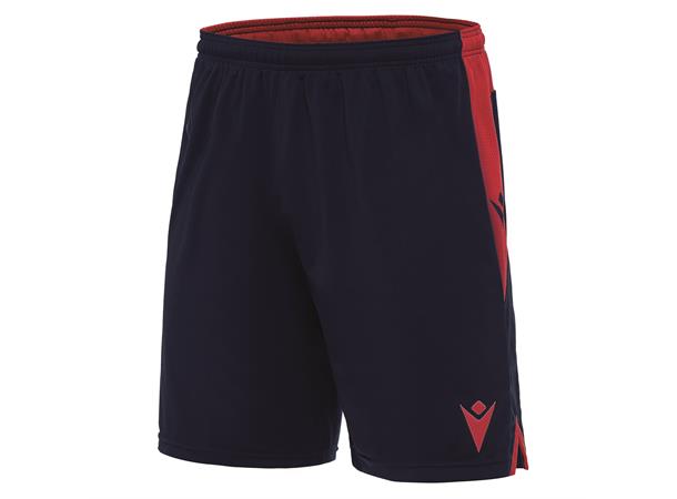 Tempel Match Day Short NAV/RED S Teknisk kampshorts - Unisex 