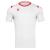 Alhena Shirt Shortsleeve WHT/RED S Utgående modell 