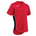 Defender Baseball Jersey RED/BLK M Enkel baseballdrakt