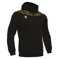 Ishtar Hoody 1/4 Zip Top SORT/GUL XL Treningsgenser med hette - Unisex