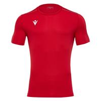 Rigel Hero Shirt SS RED XL Teknisk trenings t-skjorte - Unisex