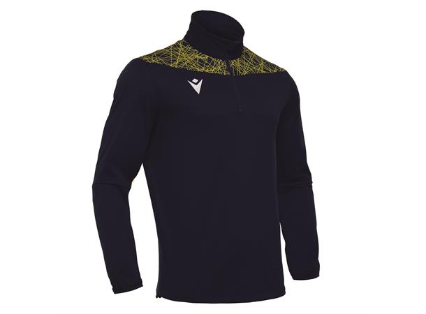Tagus 1/4 Zip Top NAVY/GUL M Teknisk treningsgenser - Unisex 