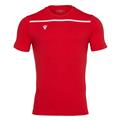 Country T-Shirt RED/WHT M T-skjorte i bomull
