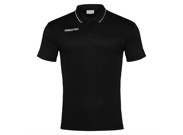 Draco Polo BLK/WHT L Poloskjorte til herre 