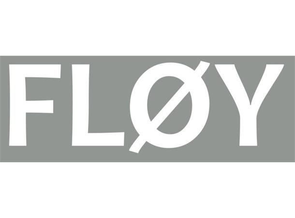 Fløy Rygglogo Hvit Transfermerke 