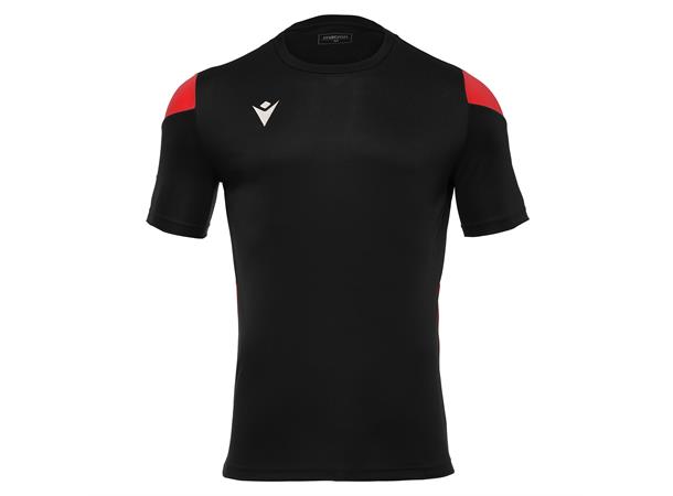 Polis Shirt BLK/RED 3XS Teknisk spillerdrakt - Unisex 