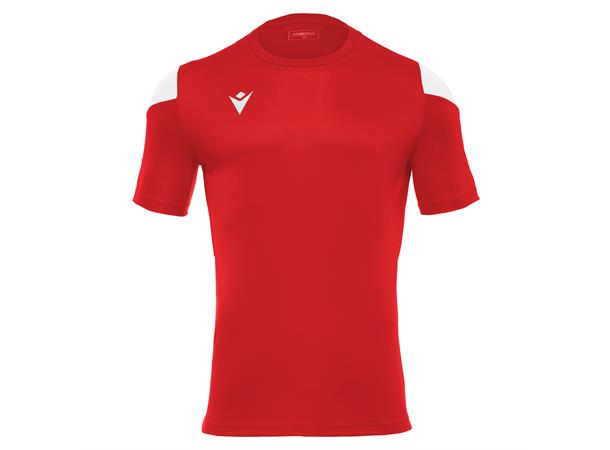 Polis Shirt RED/WHT 5XL Teknisk spillerdrakt - Unisex 