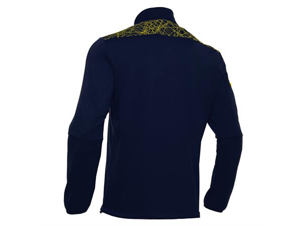 Tagus 1/4 Zip Top NAVY/GUL S Teknisk treningsgenser - Unisex 