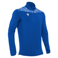 Tiber 1/4 Zip Top BLÅ/HVIT S Stilren treningsgenser - Unisex