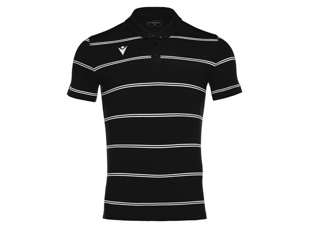 Flamenco Polo BLK/WHT XXL Poloskjorte til herre 
