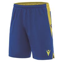 Tempel Match Day Short ROY/YEL XXL Teknisk kampshorts - Unisex