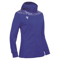 Aurora Full Zip Top Dame ROY/WHT XL Sporty fleecejakke